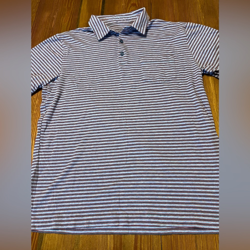 Patagonia Squeaky Clean Striped Short Sleeve‎ Polo